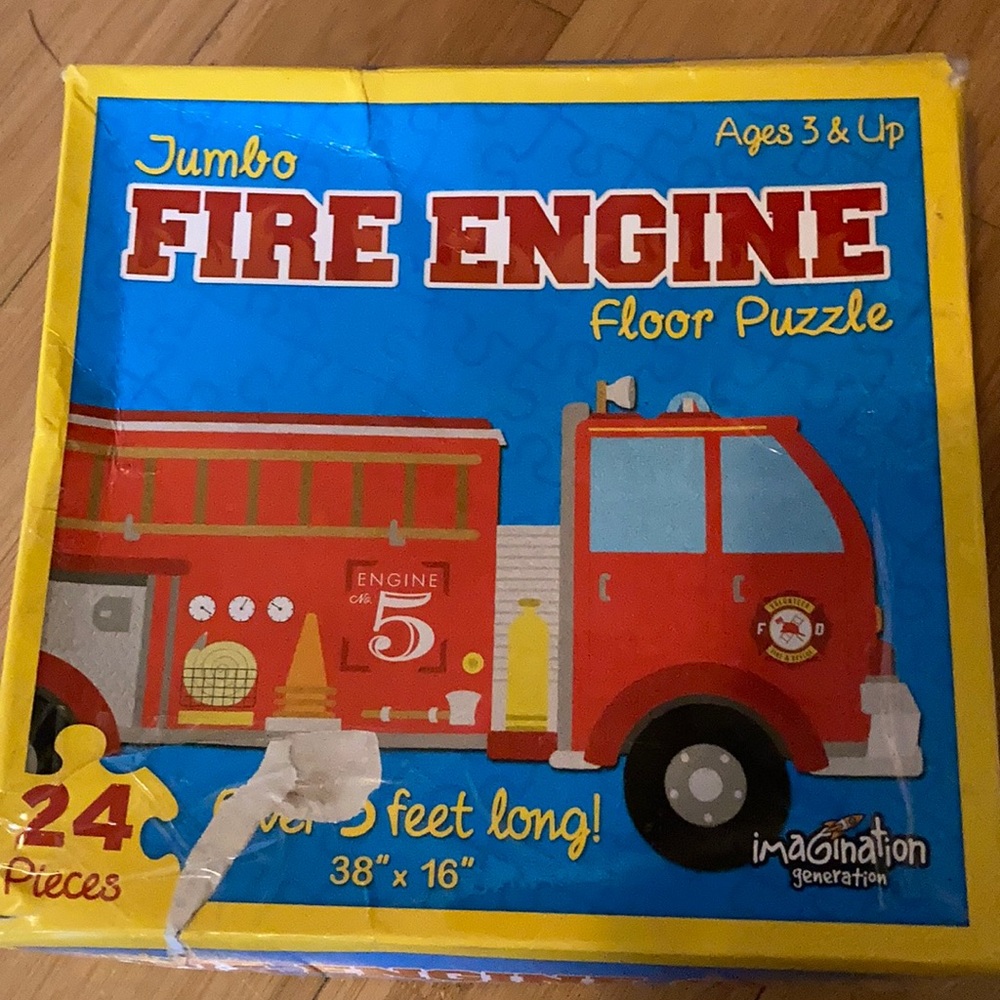 Fire truck puzzle